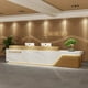 thumbnail image 2 of Coffee Reception Desks Modern Bar Counter Shop Counter Futuristic Long Reception Desk Hair Salon Comptoir Luxury Furniture My Lux Decor Round, 2 of 7