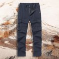 thumbnail image 2 of Zszcpp High Waisted Pants Men'S Spring Autumn Large Size With Pockets Straight Outdoor Cargo Lounge Trousers Casual Trouser, 2 of 7