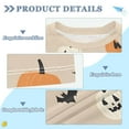 thumbnail image 2 of FORMRS Boys Rash Guard Short Sleeves Swim Shirt Quick Dry UPF 50+ Sun Protection, Sizes 3-12T, Beige Halloween Pumpkin, 2 of 6
