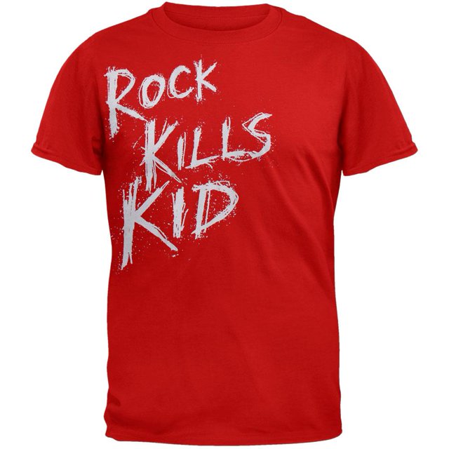 Rock Kills Kid - T-Shirt Logo Rayé