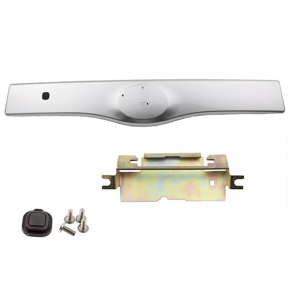 MotorKing Compatible with 04-09 Toyota Prius 1F7 Classic Silver Metallic UPGRADED Rear Exterior Tailgate Liftgate Handle Garnish 2004 2005 2006 2007 2008 2009