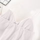 thumbnail image 4 of Camisola de manga corta para mujer con almohadilla para el pecho, sin aros de acero, ropa interior para yoga, pijamas deportivos, pijamas para mujer, 4 of 4