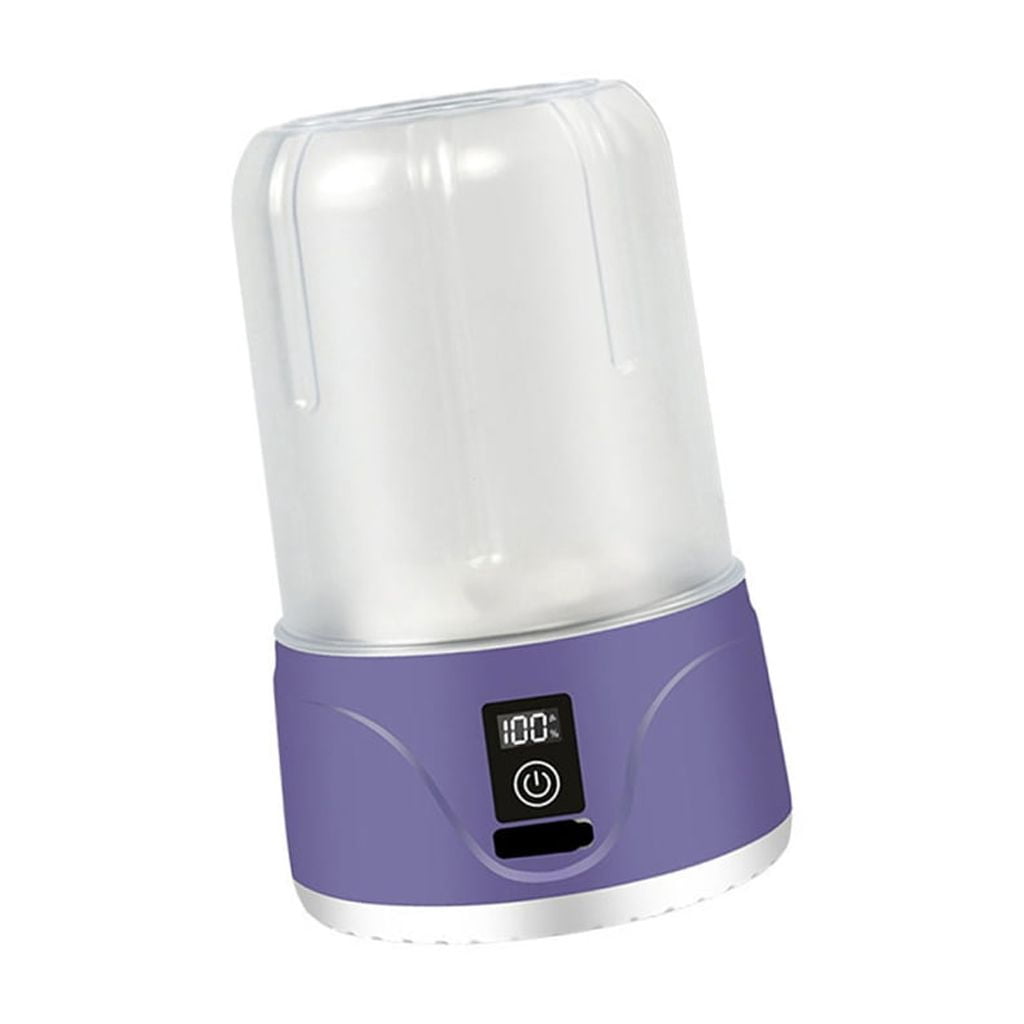 Rechargeable Mini Washing Machine Wireless Cleaning For Baby Clothes Underwear Quiet Motor 2000mAh Travel Home Use