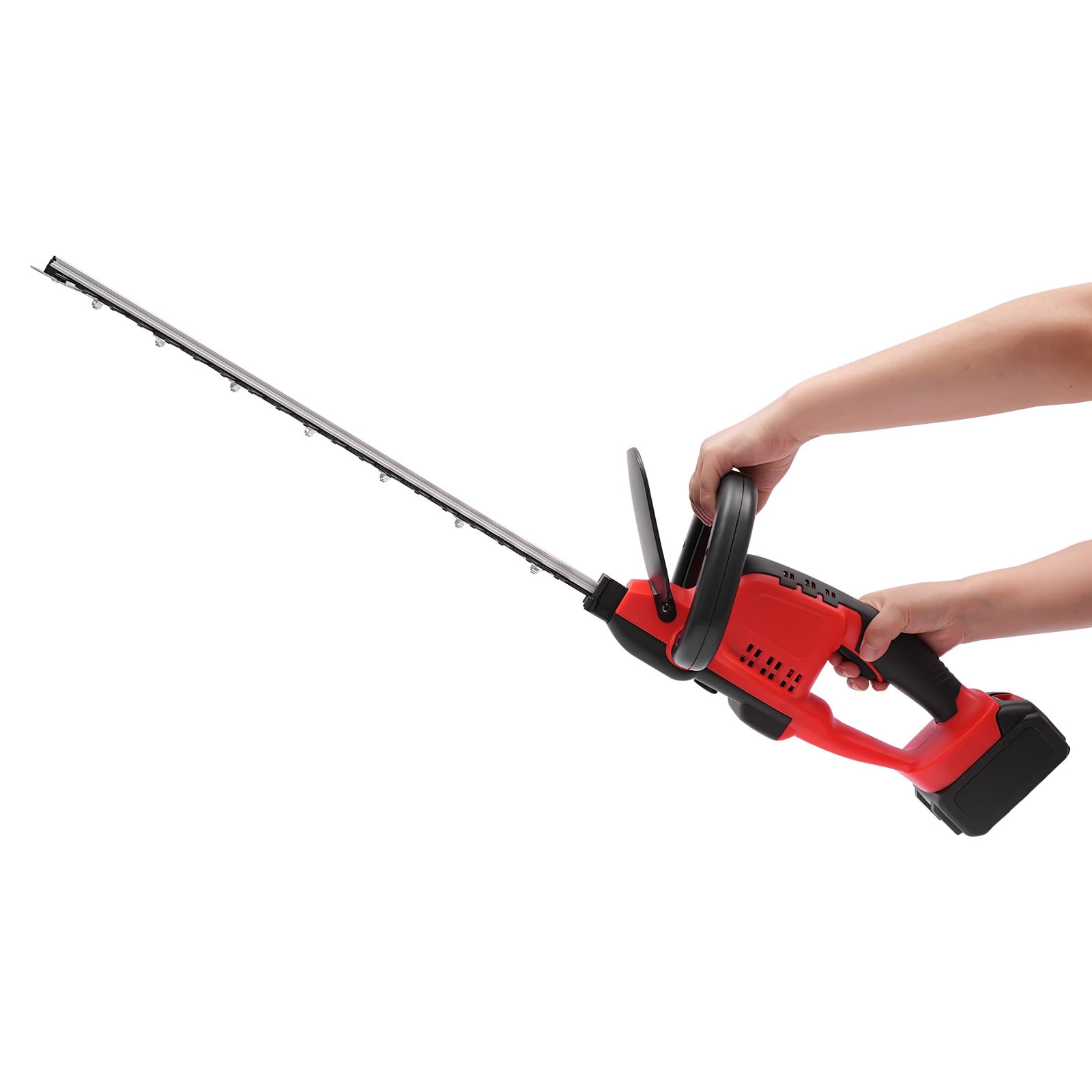 ToppiJoy Cordless Double-Blade Hedge Trimmer, Lightweight Brushless Motor for Effortless Garden Trimming