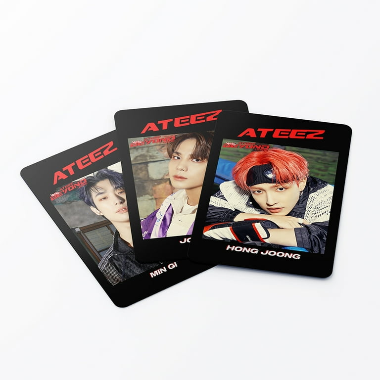 55Pcs Kpop Ateez Lomo Cards ATEEZ 2022 BEYOND ZERO Album