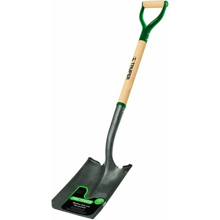 Truper 31187 Tru Tough Square Point Shovel, D-Handle, 30-Inch