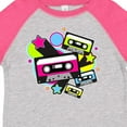 thumbnail image 4 of Inktastic The 80s Cassette Tapes Boys or Girls Toddler T-Shirt, 4 of 5