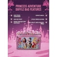 thumbnail image 6 of Disney Princess Kids Duffle Bag 16.5"  Travel & Sports Bag with Zipper Pocket, Mesh Side Pockets & Shoulder Strap, 6 of 8