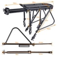 thumbnail image 3 of S SERENABLE Aluminum Alloy Bike Rack Rear Carrier Rack Mountain Road Cargo s Rear Half Quick Mount, 3 of 8