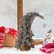 thumbnail image 1 of Decoraciones navideñas, adornos navideños, regalos navideños. Mini árbol de Navidad con spray de nieve puntiagudo de 45 cm. Decoración de escritorio/ventana con copos de nieve rosas. Mini joyería., 1 of 6