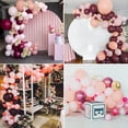 thumbnail image 4 of AOWEE Burgundy Balloon Garland Kit, Burgundy Party Decoration Wine Red Pink Rose Gold Confetti Balloons for Girl Birthday Party Baby Shower Burgundy Wedding, 4 of 11