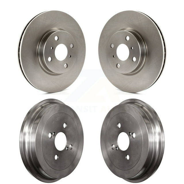 CMX Front Rear Disc Brake Rotors Drums Kit for Car Toyota Yaris K8-101962