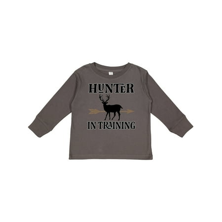 

Inktastic Hunter in Training Hunting Gift Toddler Boy Girl Long Sleeve T-Shirt