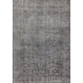thumbnail image 1 of Ahgly Company Machine Washable Indoor Rectangle Industrial Modern Dark Goldray Area Rugs, 7' x 9', 1 of 7