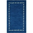thumbnail image 5 of SAFAVIEH Kids Dotted Border Area Rug, Navy, 7' x 7' Square, 5 of 7