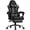 Classic/Gray, variant on Czlolo Gaming Chair, Lumbar Massager Game Chairs, High Back Reclining, with Headrest Gamer Office Chair.(White)