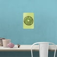 thumbnail image 2 of Mint Chocolate Chip Donut Yummy Green Home Business Office Sign, 2 of 3