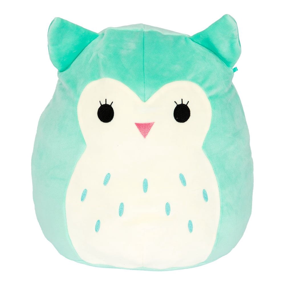 Squishmallow Easter 12 inch Winston the Teal Owl, Large Super Soft Plush
