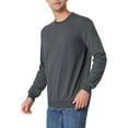 thumbnail image 4 of INSPIRE CHIC Chandail en Molleton Décontracté à Manches Longues pour Hommes Couleur Unie Basique Col Rond, 4 of 5
