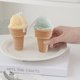 thumbnail image 5 of 3 adornos de vela de postre falsos decoración cono de helado vela de aromaterapia cera de soja Zhivalor  BST3024981-2, 5 of 6