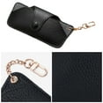 thumbnail image 3 of Faux Leather Glasses Pouch Soft Lightweight Scratch-free Storage Long Lifespan Anti-drop Glasses Case, 3 of 8