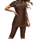 thumbnail image 2 of Trajes de baño de una pieza para mujer Trajes de surf de manga larga para mujer Trajes de buceo cortos con almohadillas para el pecho y sin soportes de acero Trajes de baño conservadores Traje de baño, 2 of 6
