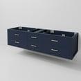 thumbnail image 6 of Castor 72 in W Blue Double Bath Vanity, 6 of 11