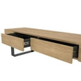 thumbnail image 4 of Bestar Lyra TV stand - Natural Oak, 4 of 10