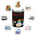 thumbnail image 6 of Fotbe Lgbt Gnome Laundry Basket with Handles, Waterproof Large Laundry Hamper, Wash Bag for Corner Dorm, Rolling Laundry Basket with Handles-Small, 6 of 8