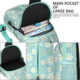 thumbnail image 4 of Floral Crossbody Sling Backpack for Womens Causal Sling Bag with Adjustable Shoulder Straps for Travel Hiking Chest Bag Daypack Anti-theft Purse, 4 of 6