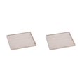 thumbnail image 2 of Justharion High-end Texture Velvet Display Stand For Rings Universal And Stylish Cloth Earrings Display Holder Display Tray Beige 2Set, 2 of 6