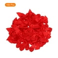 thumbnail image 4 of Uxcell 100Pcs Mini Ribbon Bow 1" Mini Fabric Satin Ribbon Flower Bows for Craft DIY Sewing Wedding Birthday Party Red, 4 of 5
