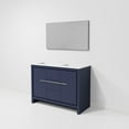 thumbnail image 6 of Sandpoint 48 in W x 20 in D Navy Blue Double Bath Vanity, Cultured Marble Top and 43 in Mirror, 6 of 9