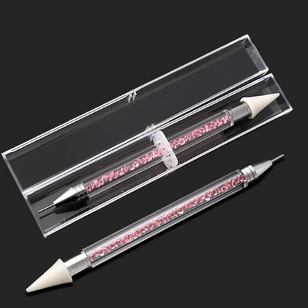 Dmt Kit - Diamond Embroidery Double Head Point drill pen Dot Painting Point Pen Acrylic Nail Art Manicure Polish Tool DIY Kit Set Deco 1PCS