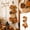 20'' Hanging Swag A, variant on 21.7inch Wooden Pumpkin Door Hanging with Warm LED Lights, Harvest Fall Farmhouse Decor with Autumn Leaves for Porch Entryway