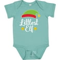 thumbnail image 3 of Inktastic Christmas Littlest Elf Holiday Boys or Girls Baby Bodysuit, 3 of 5