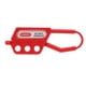 thumbnail image 1 of Cerradura de cerrojo de seguridad Diseño de 3 agujeros Buena flexibilidad Cerradura de cerrojo de nailon industrial más segura portátil pequeña para cerrojo de carbón químico, 1 of 5