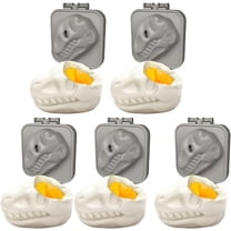 Boiled Egg Dinosaur Skull Mold:Hard Boiled Egg Mold,Dinosaur Egg Mold,2024 New Creative Funny Dinosaur Shaped Egg Press,3D Cartoon Dinosaur Boiled Egg Shaper DIY Cooking Tools,Egg Mold (5Pcs)