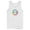 White, variant on Men's Justice League Tie Dye Logo Tank Top Black X Large