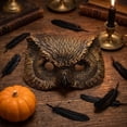 thumbnail image 4 of Mystical Owl Mask for Halloween Carnival Party Costume Prop Realistic Bird Animal Face Mask for Adults Cosplay Masquerade Accessories Forest Theme Mask, 4 of 5