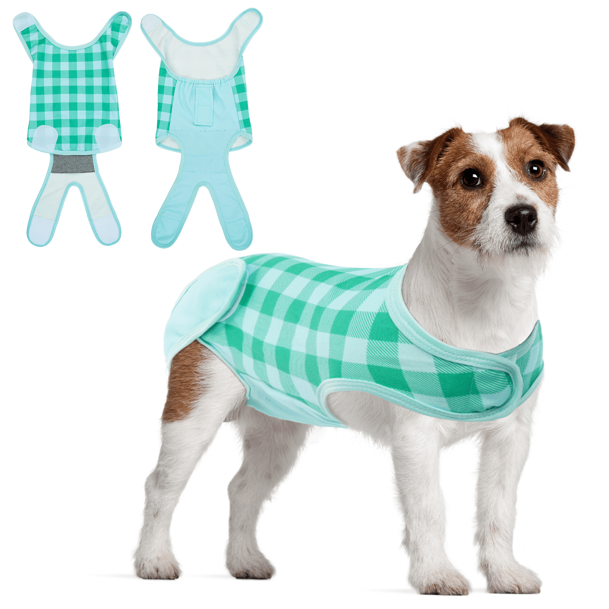 Kuoser Pet Recovery Suit for Dogs Cats After Surgery Breathable Onesie