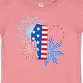thumbnail image 4 of Inktastic First Birthday Fourth of July Fireworks Boys or Girls Baby T-Shirt, 4 of 5