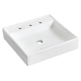 thumbnail image 2 of Imaginations Américaines 17.5-po. W Vessel Set Blanc, 2 of 9