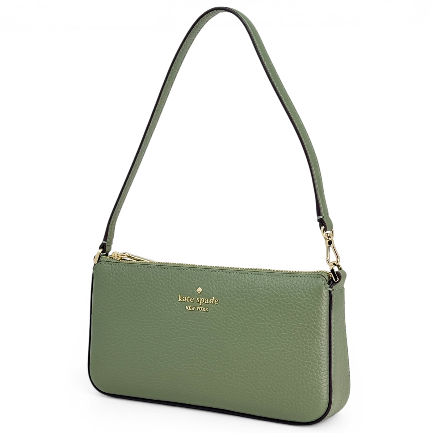 Kate Spade New York Women's Juliette Small Convertible Leather Wristlet (Sage Green)