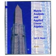 Matrix Analysis and Applied Linear Algebra Book and Solutions Manual [With CDROM] [Hardcover - Used]