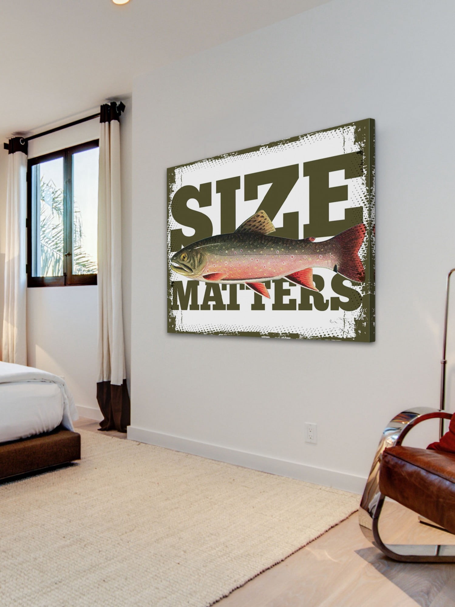 Marmont Hill Size Matters by Saturday Evening Post Painting Print on Canvas