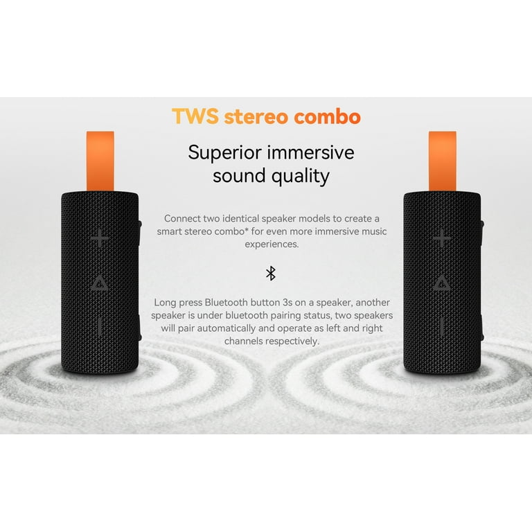 Xiaomi Bluetooth Speaker ブラック Xiaomi Bluetoothスピーカー 仕様 - Xiaomi Japan