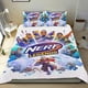thumbnail image 1 of Nerf Conjunto de sábanas temático, trío de piezas, cómodo y amigable con la piel, diseño único, regalo de decoración para el hogar para familiares, amigos y fans,135cm *200cm, 1 of 6