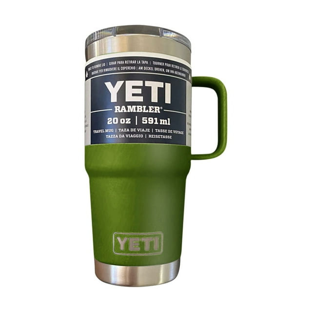 CRCMURE Verre&Bouteille Tasse de Voyage 20 Oz en Acier Inoxydable à Isolation sous Vide avec Couvercle Stronghold