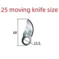 thumbnail image 2 of Factory Direct Replacement Blade Kit for Lithium Battery Pruning Shears - 25/30mm Cutting Edge, 1 Piece 40mm Moving Blade, High-Durability Material, Easy Installation, Ideal for Garden Branch/Shrub, 2 of 5